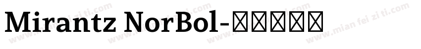 Mirantz NorBol字体转换